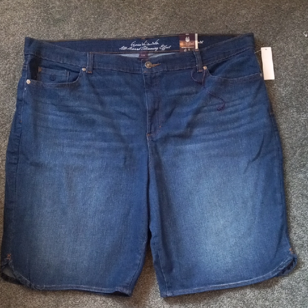 Blue Denim Shorts